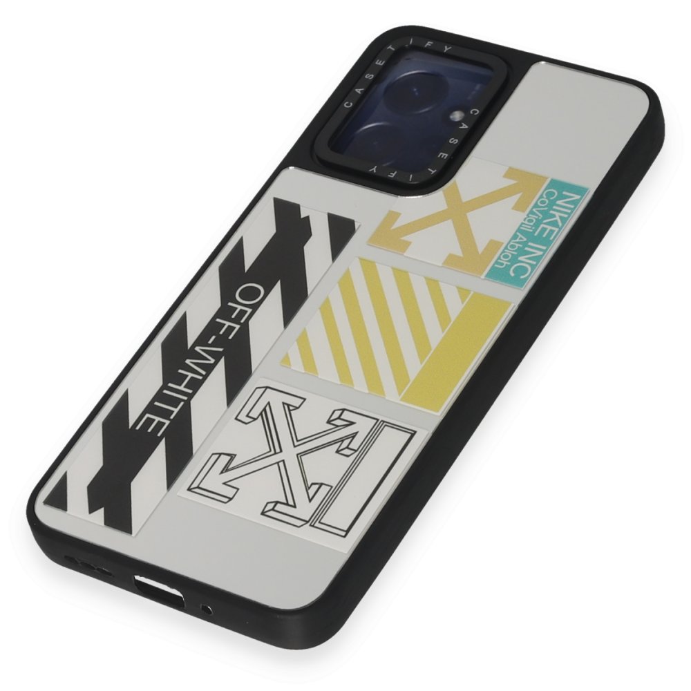 Newface Xiaomi Redmi Note 12 4G Kılıf Mirror Desenli Kapak - Mirror - 6