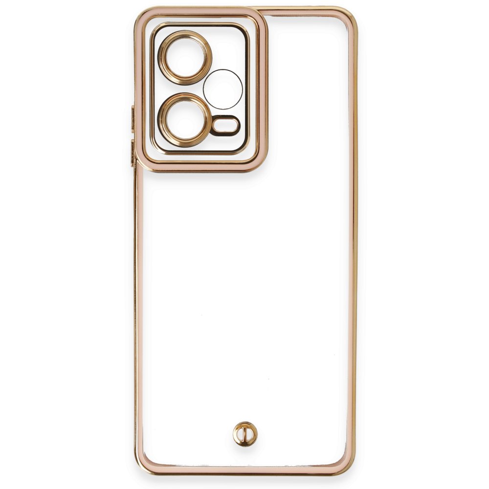 Newface Xiaomi Redmi Note 12 5G Kılıf Liva Lens Silikon - Pudra