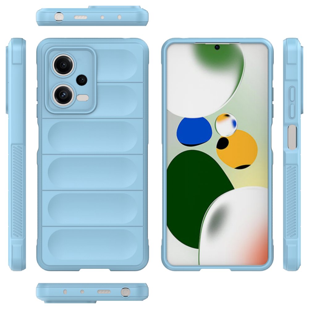 Newface Xiaomi Redmi Note 12 5G Kılıf Optimum Silikon - Sky Blue