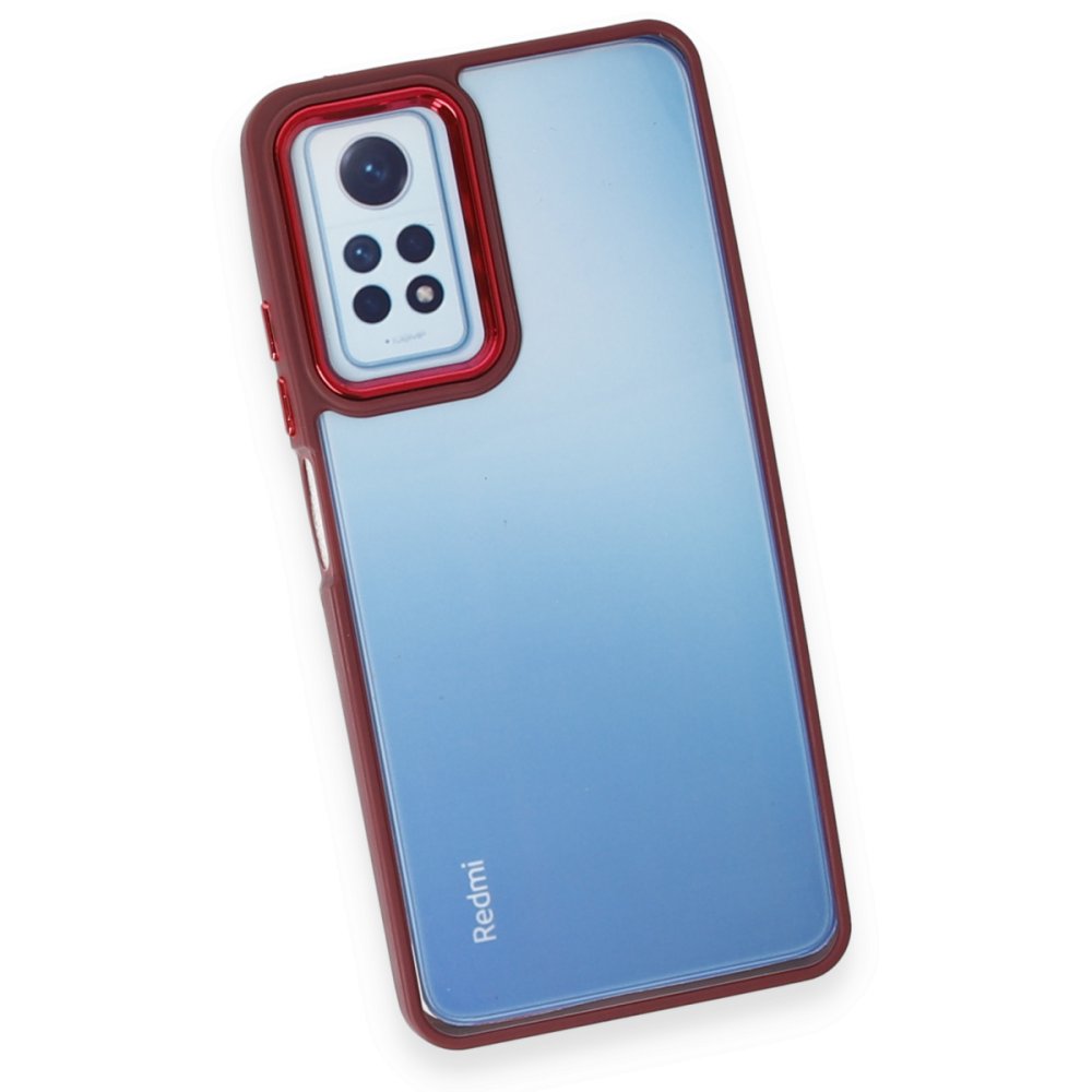 Newface Xiaomi Redmi Note 12 Pro 4G Kılıf Dora Kapak - Kırmızı