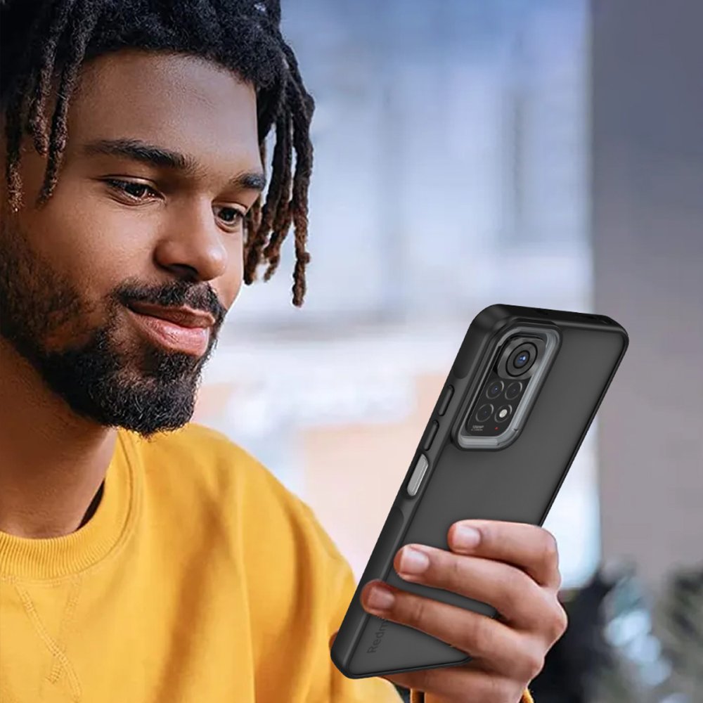 Newface Xiaomi Redmi Note 12 Pro 4G Kılıf Elegant Kapak - Açık Mavi