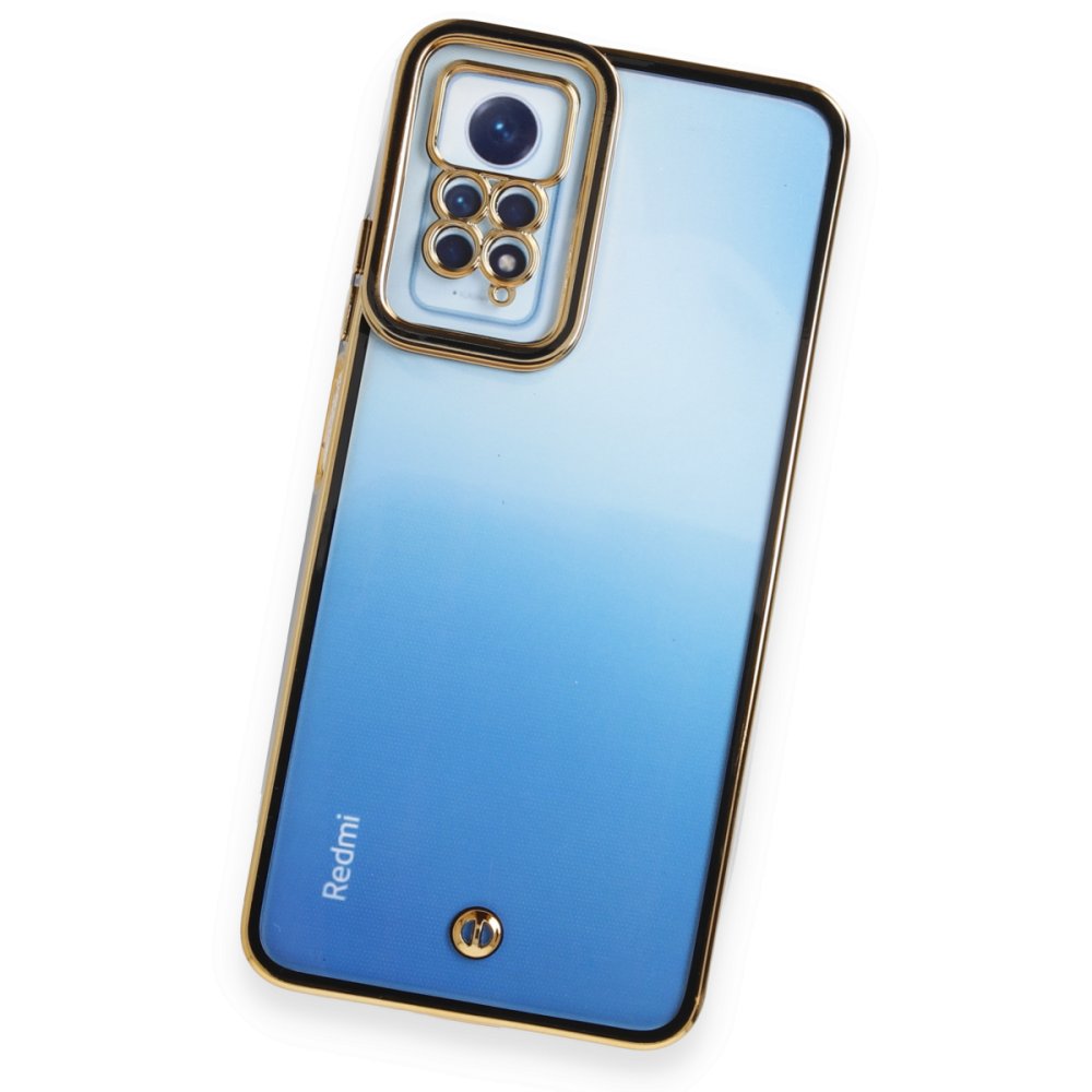 Newface Xiaomi Redmi Note 12 Pro 4G Kılıf Liva Lens Silikon - Siyah