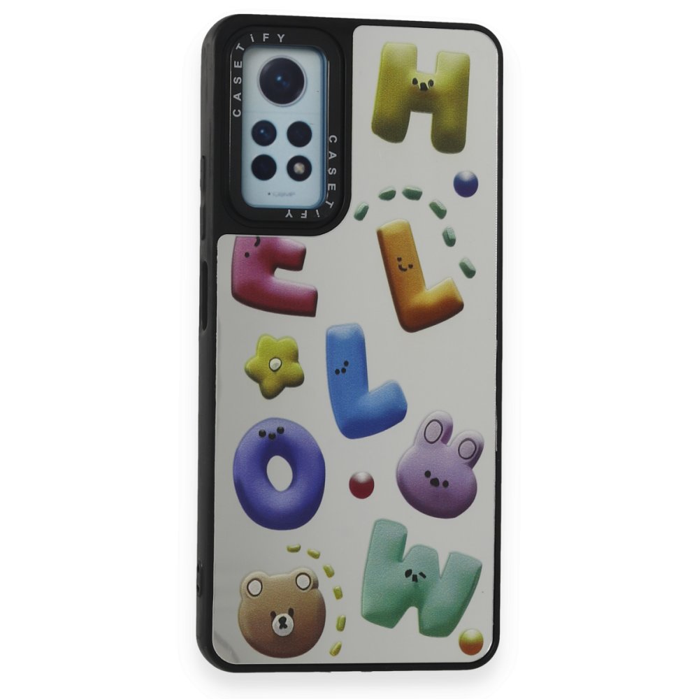 Newface Xiaomi Redmi Note 12 Pro 4G Kılıf Mirror Desenli Kapak - Mirror - 15