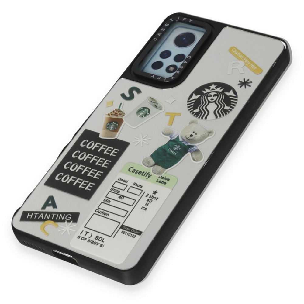 Newface Xiaomi Redmi Note 12 Pro 4G Kılıf Mirror Desenli Kapak - Mirror - 17