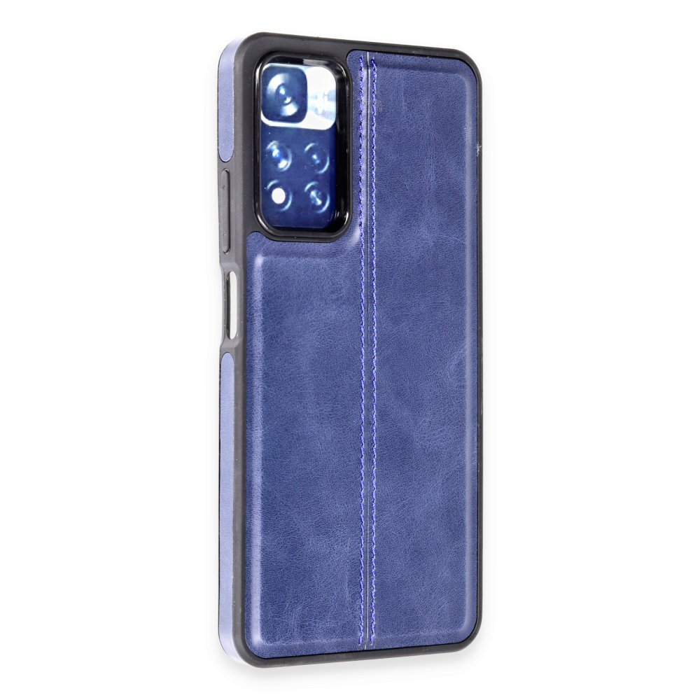 Newface Xiaomi Redmi Note 12 Pro 4G Kılıf Ozzi Kapak - Lacivert