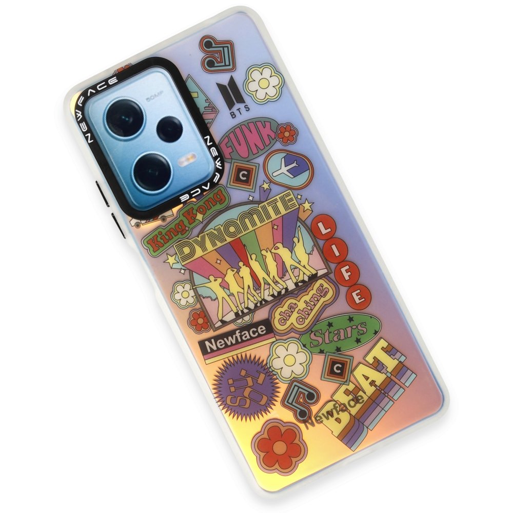 Newface Xiaomi Redmi Note 12 Pro 5G Kılıf Estoril Desenli Kapak - Estoril - 14