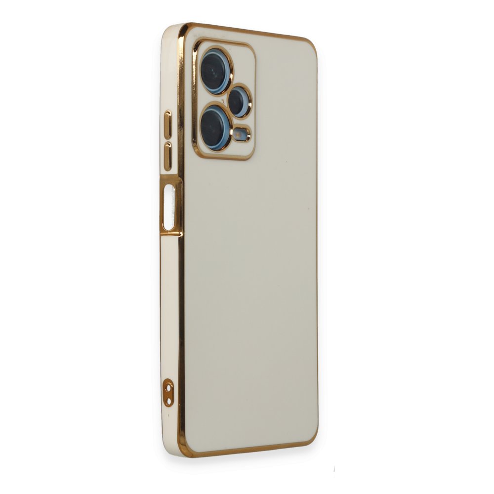 Newface Xiaomi Redmi Note 12 Pro Plus Kılıf Volet Silikon - Beyaz