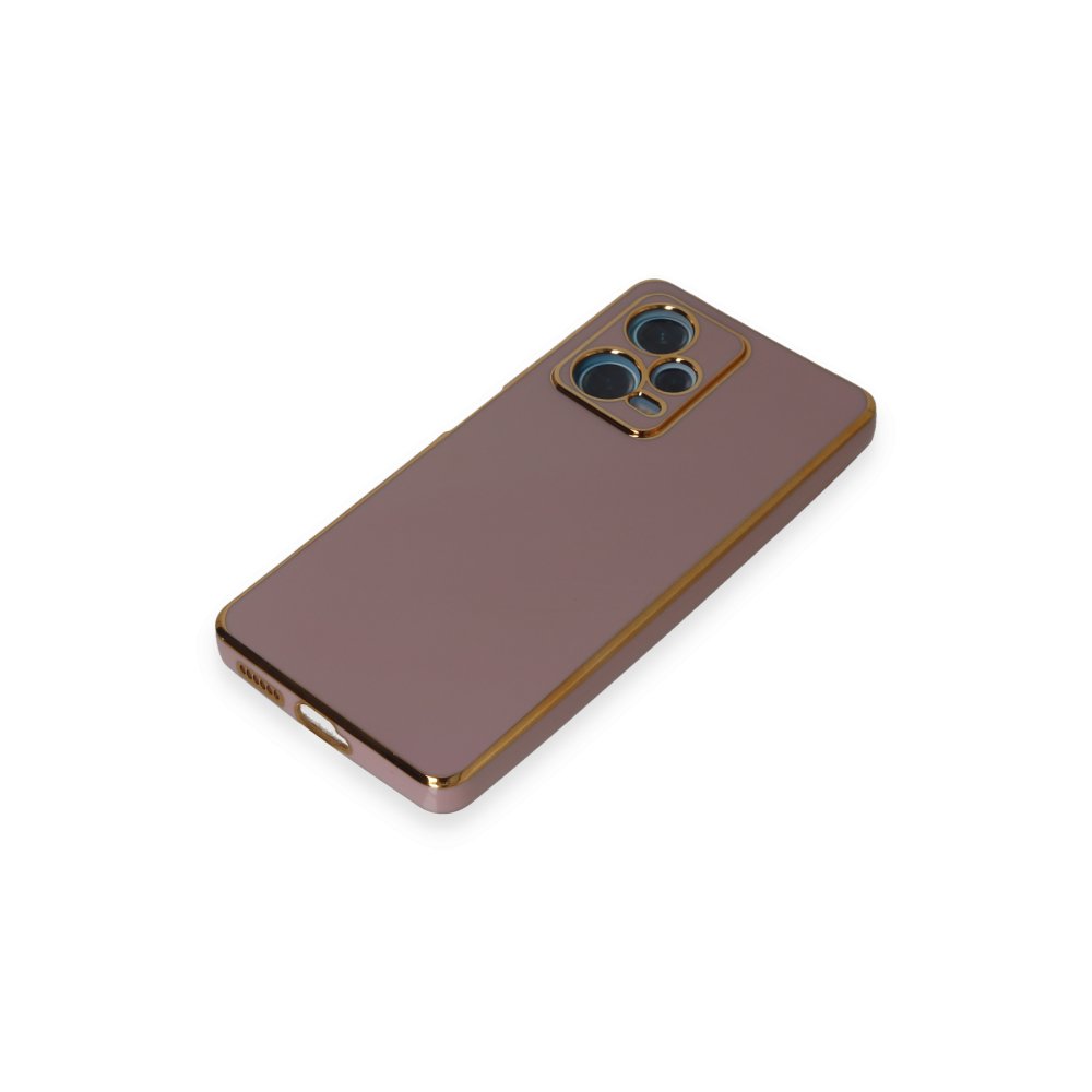 Newface Xiaomi Redmi Note 12 Pro Plus Kılıf Volet Silikon - Mor