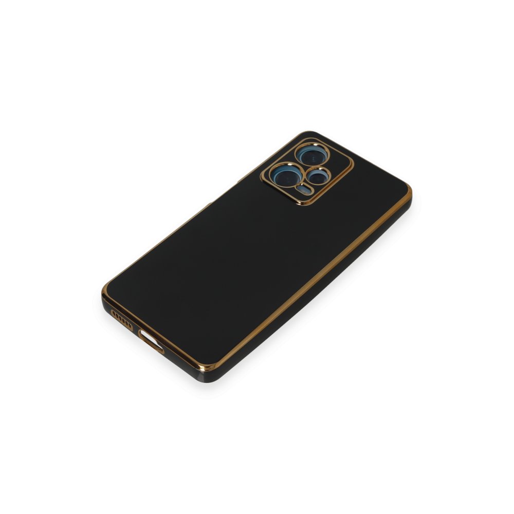 Newface Xiaomi Redmi Note 12 Pro Plus Kılıf Volet Silikon - Siyah