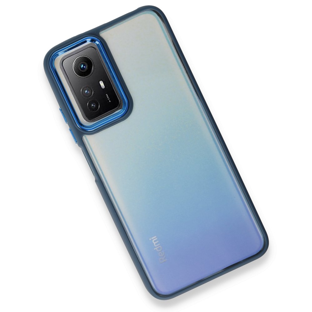 Newface Xiaomi Redmi Note 12S Kılıf Dora Kapak - Mavi