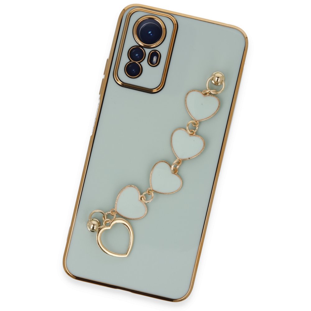 Newface Xiaomi Redmi Note 12S Kılıf Esila Silikon - Su Yeşili