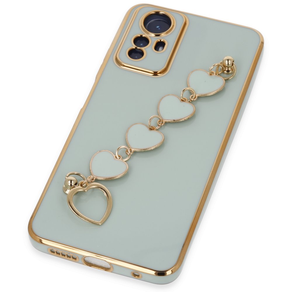 Newface Xiaomi Redmi Note 12S Kılıf Esila Silikon - Su Yeşili