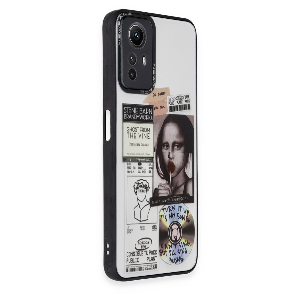 Newface Xiaomi Redmi Note 12S Kılıf Mirror Desenli Kapak - Mirror - 2