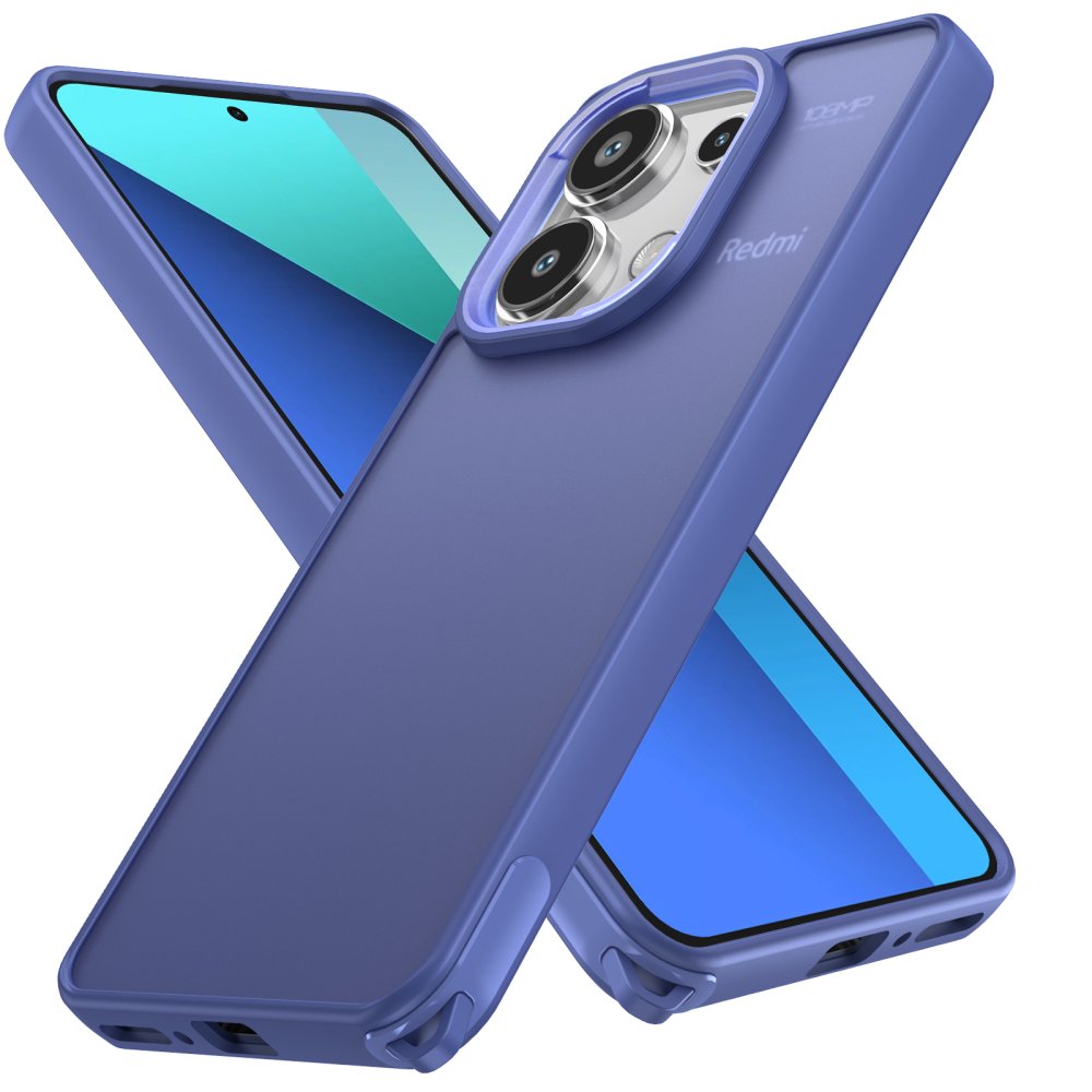 Newface Xiaomi Redmi Note 13 4G Kılıf Elegant Kapak - Açık Mavi