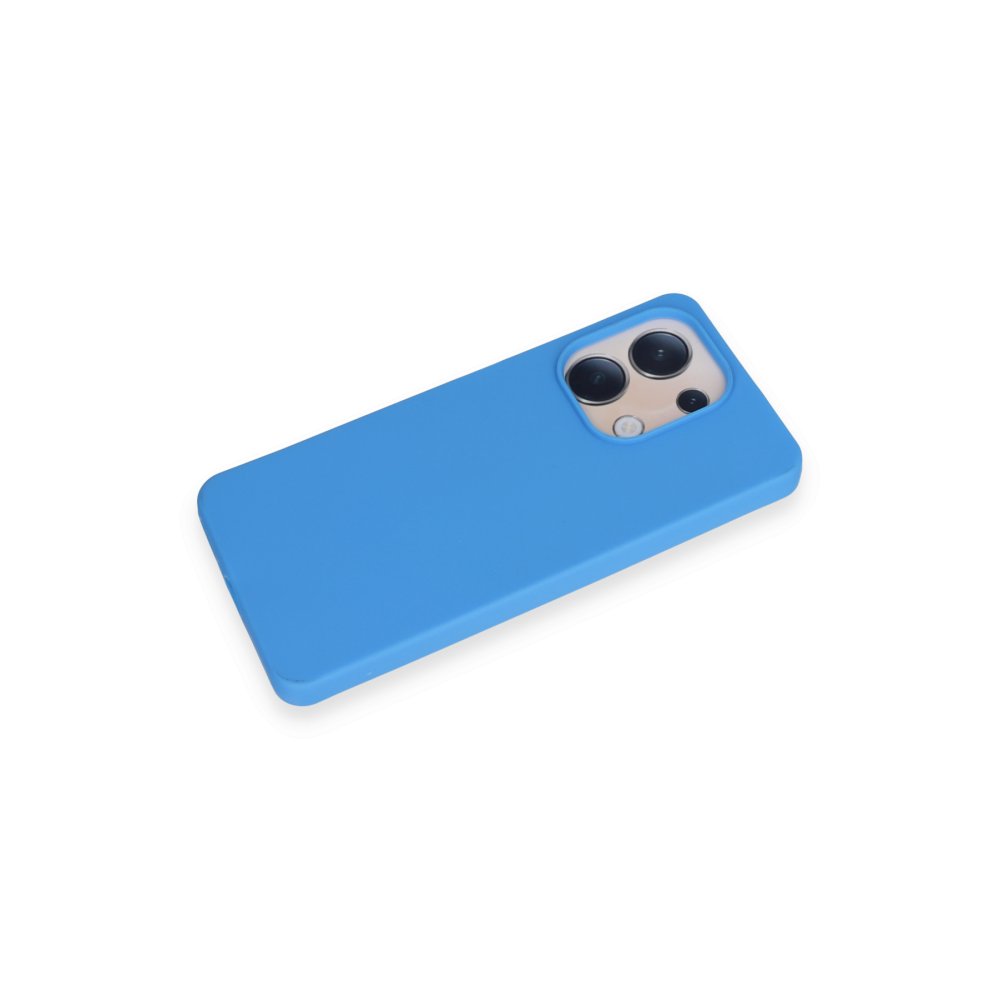Newface Xiaomi Redmi Note 13 4G Kılıf First Silikon - Mavi