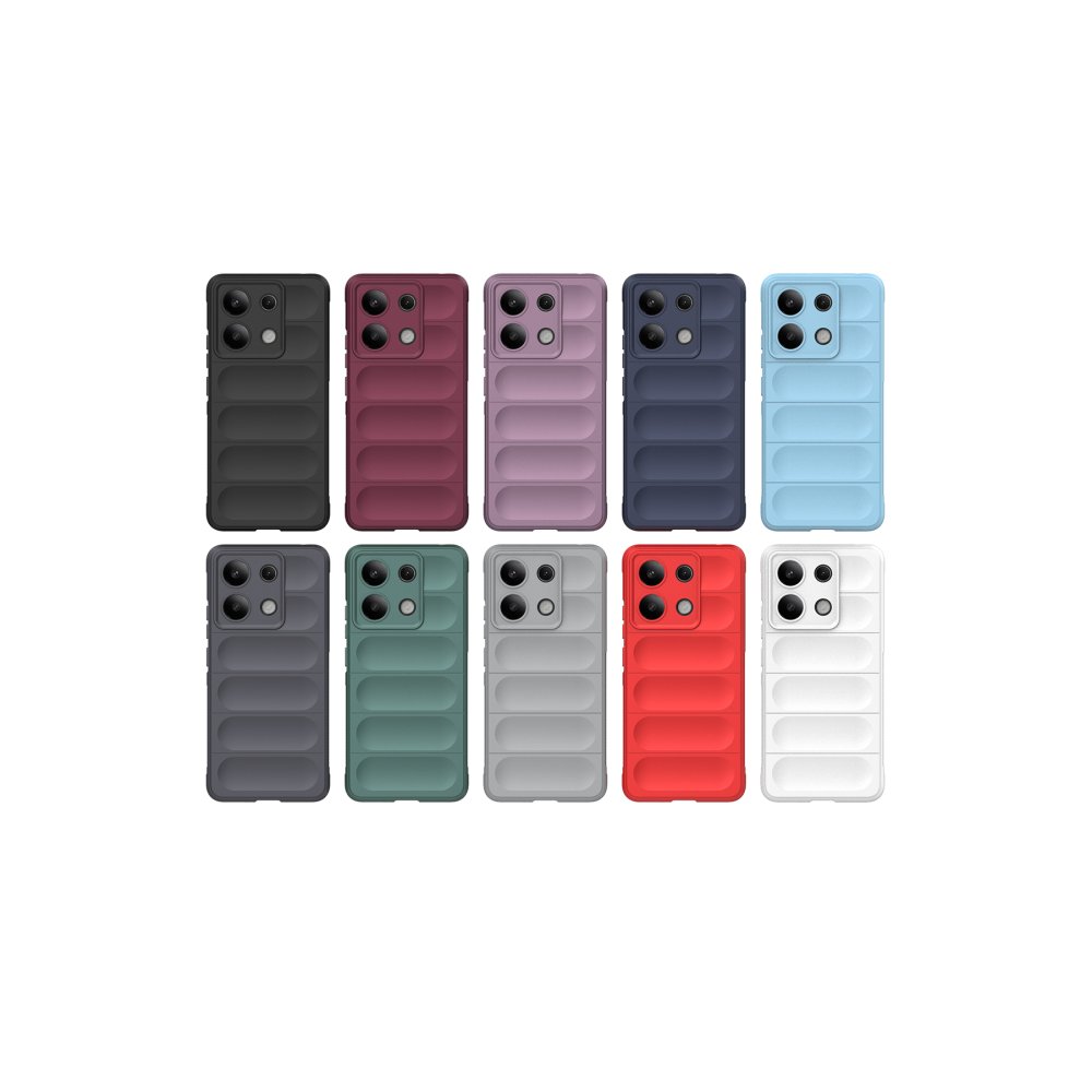 Newface Xiaomi Redmi Note 13 4G Kılıf Optimum Silikon - Koyu Yeşil