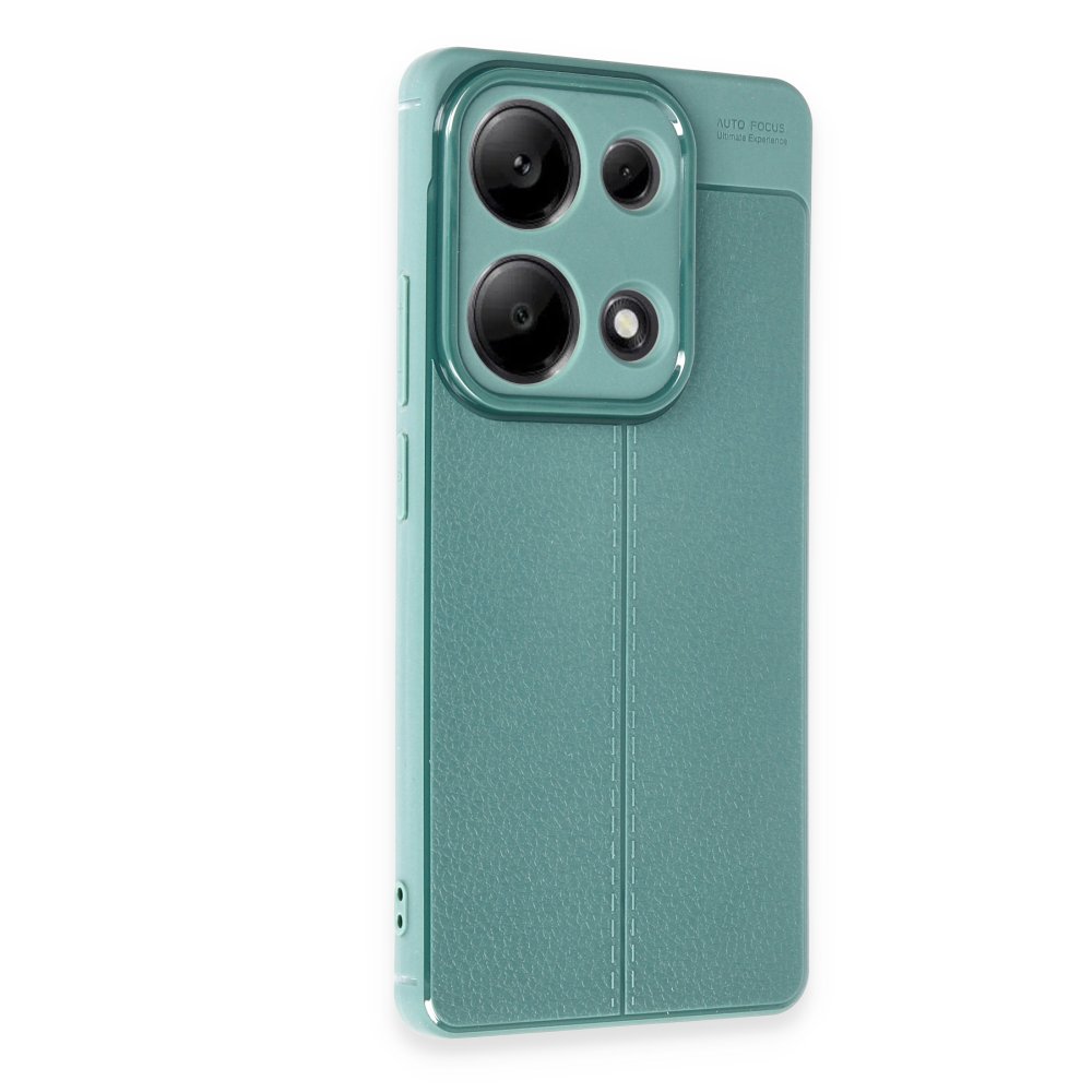 Newface Xiaomi Redmi Note 13 Pro 4G Kılıf Auto Focus Kapak - Koyu Yeşil