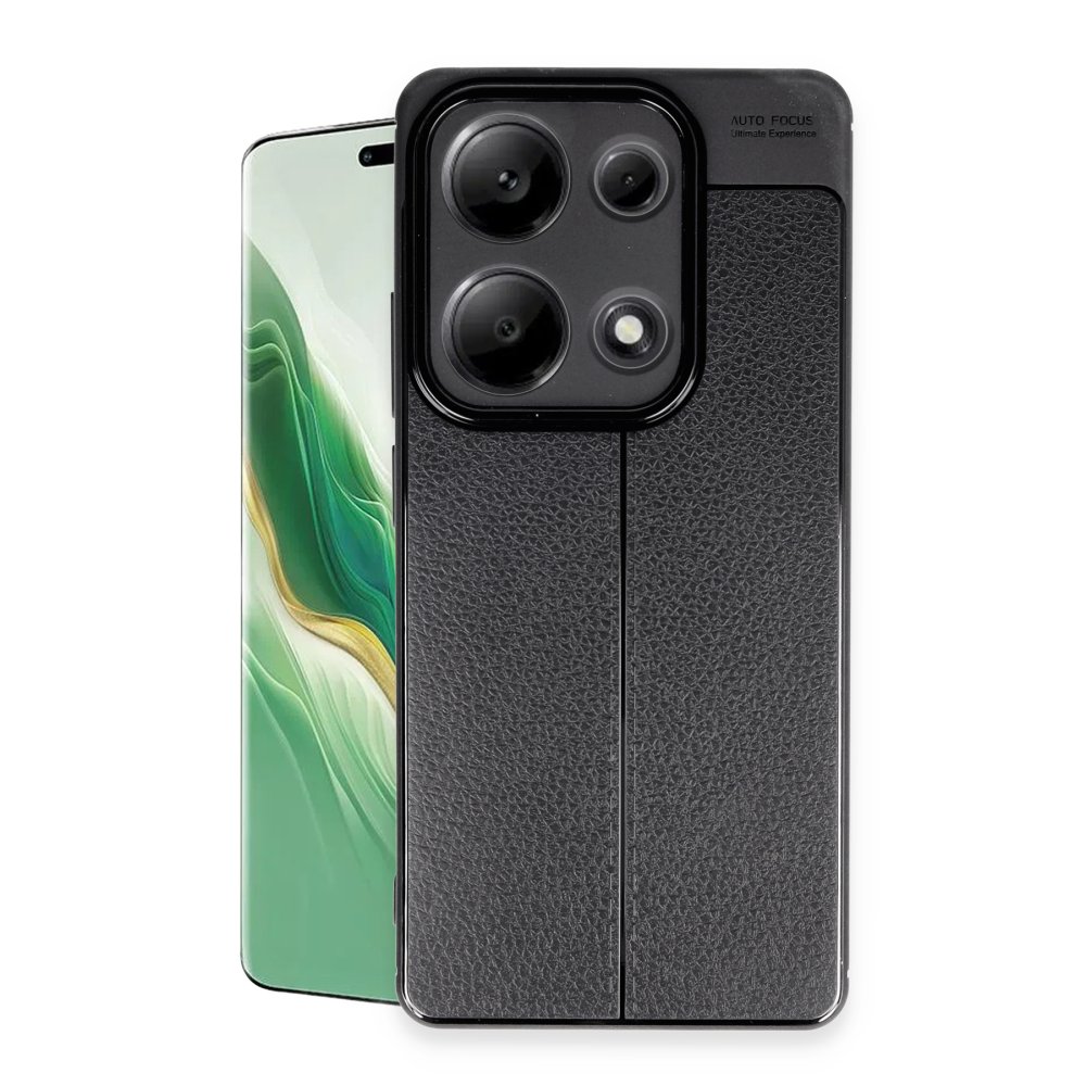 Newface Xiaomi Redmi Note 13 Pro 4G Kılıf Auto Focus Kapak - Siyah