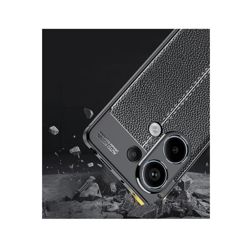 Newface Xiaomi Redmi Note 13 Pro 4G Kılıf Auto Focus Kapak - Siyah