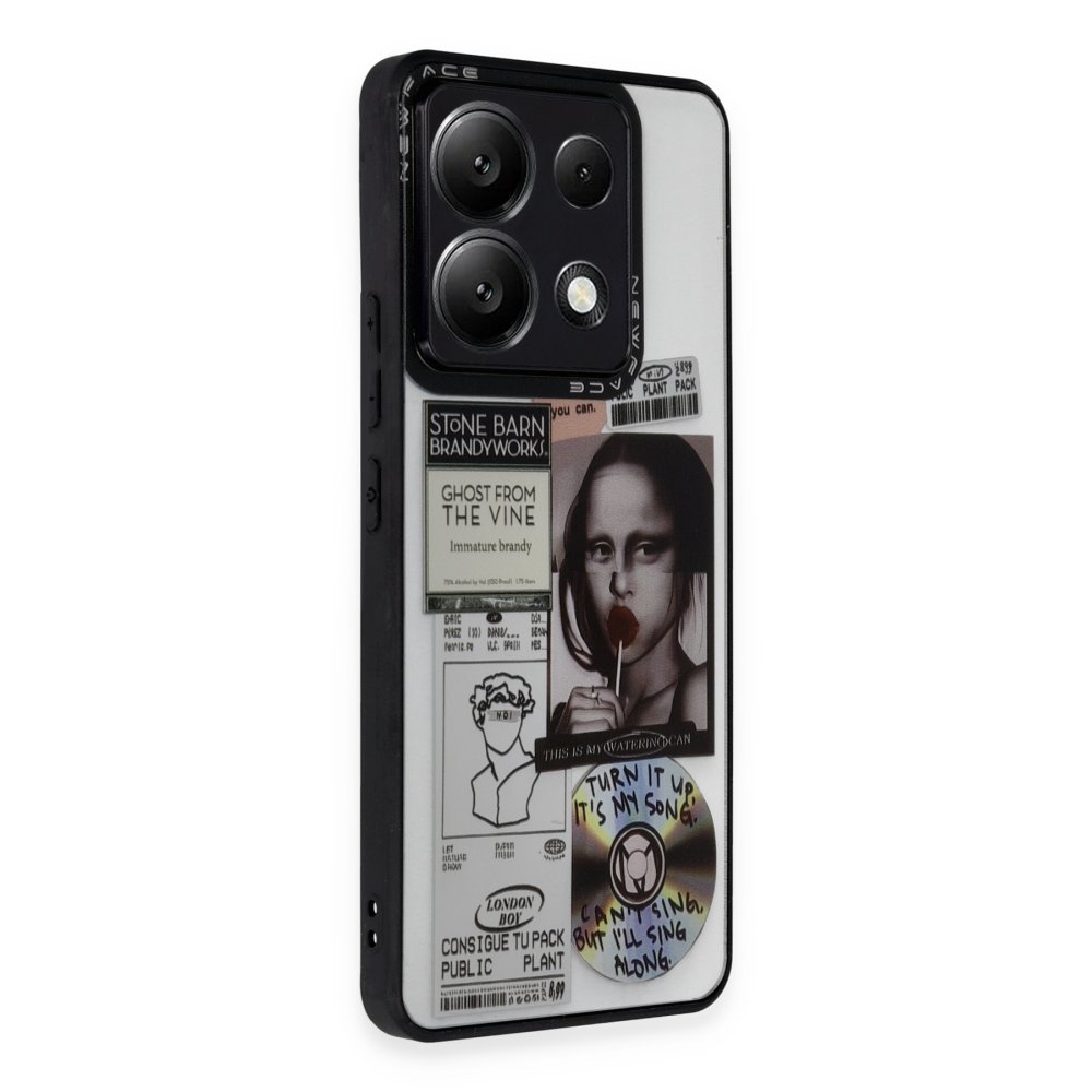 Newface Xiaomi Redmi Note 13 Pro 4G Kılıf Mirror Desenli Kapak - Mirror - 2