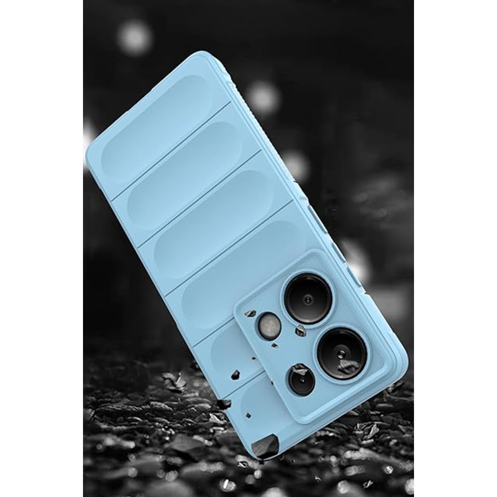 Newface Xiaomi Redmi Note 13 Pro 4G Kılıf Optimum Silikon - Bordo