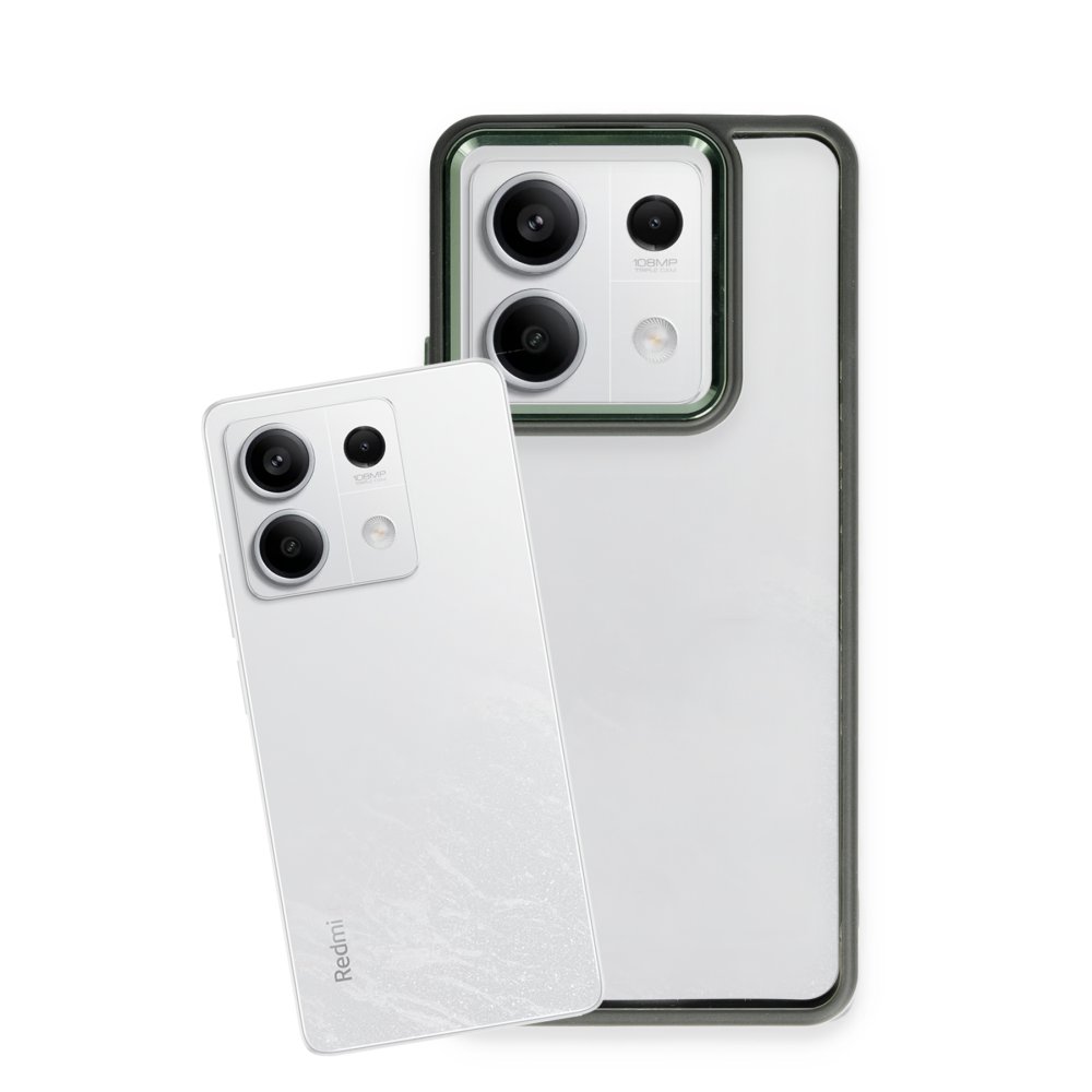 Newface Xiaomi Redmi Note 13 Pro 4G Kılıf Power Silikon - Koyu Yeşil