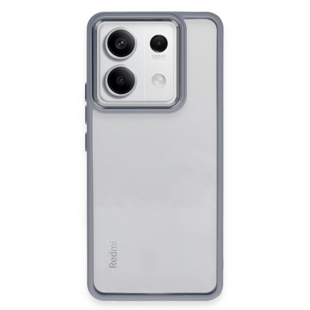 Newface Xiaomi Redmi Note 13 Pro 4G Kılıf Power Silikon - Sierra Blue