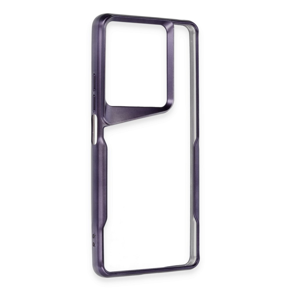 Newface Xiaomi Redmi Note 13 Pro 5G Kılıf Boyi Silikon Kapak - Derin Mor