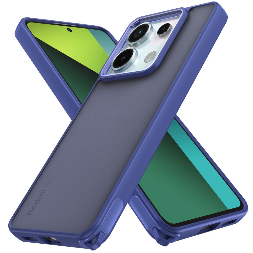 Newface Xiaomi Redmi Note 13 Pro 5G Kılıf Elegant Kapak - Açık Mavi