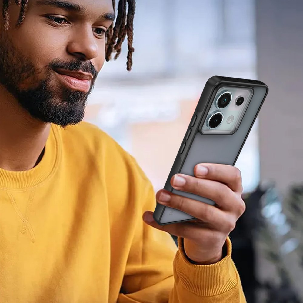 Newface Xiaomi Redmi Note 13 Pro 5G Kılıf Elegant Kapak - Açık Mavi