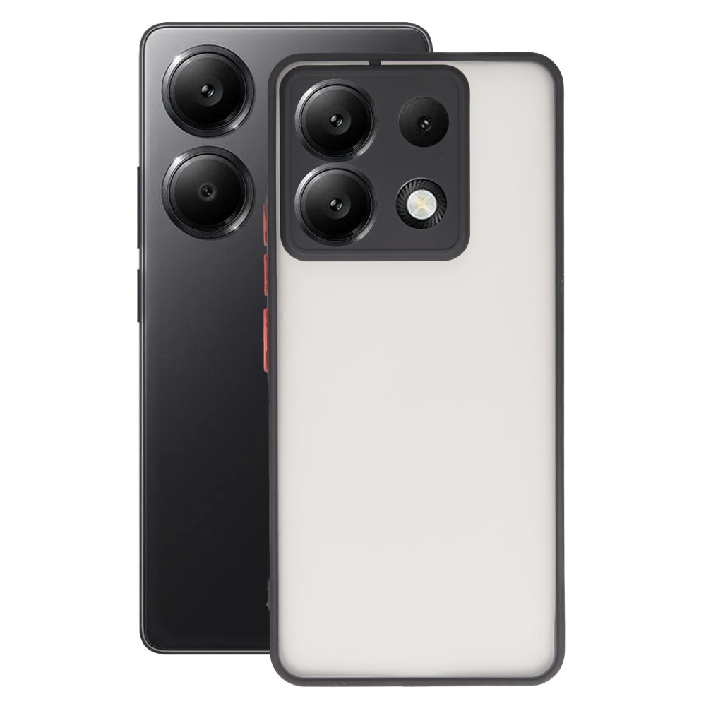 Newface Xiaomi Redmi Note 13 Pro 5G Kılıf Montreal Silikon Kapak - Siyah