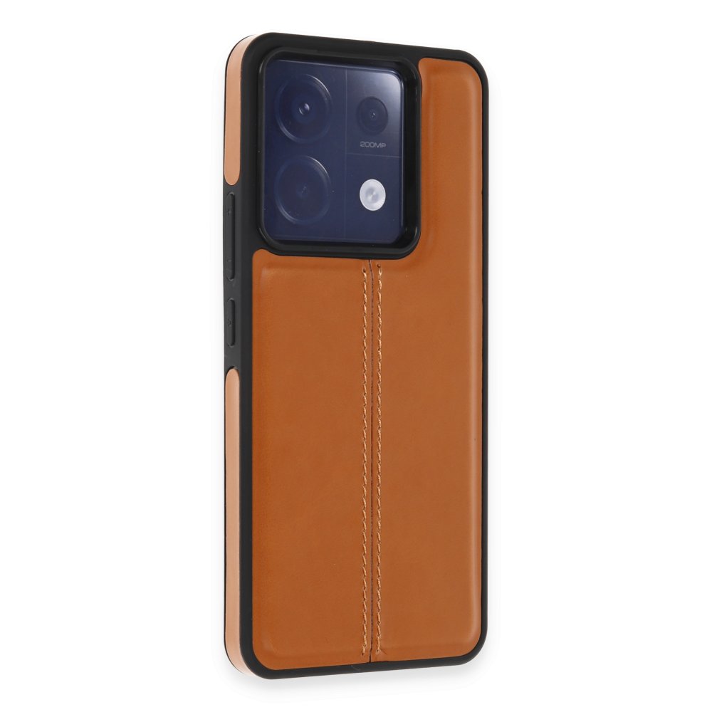 Newface Xiaomi Redmi Note 13 Pro 5G Kılıf Ozzi Kapak - Taba
