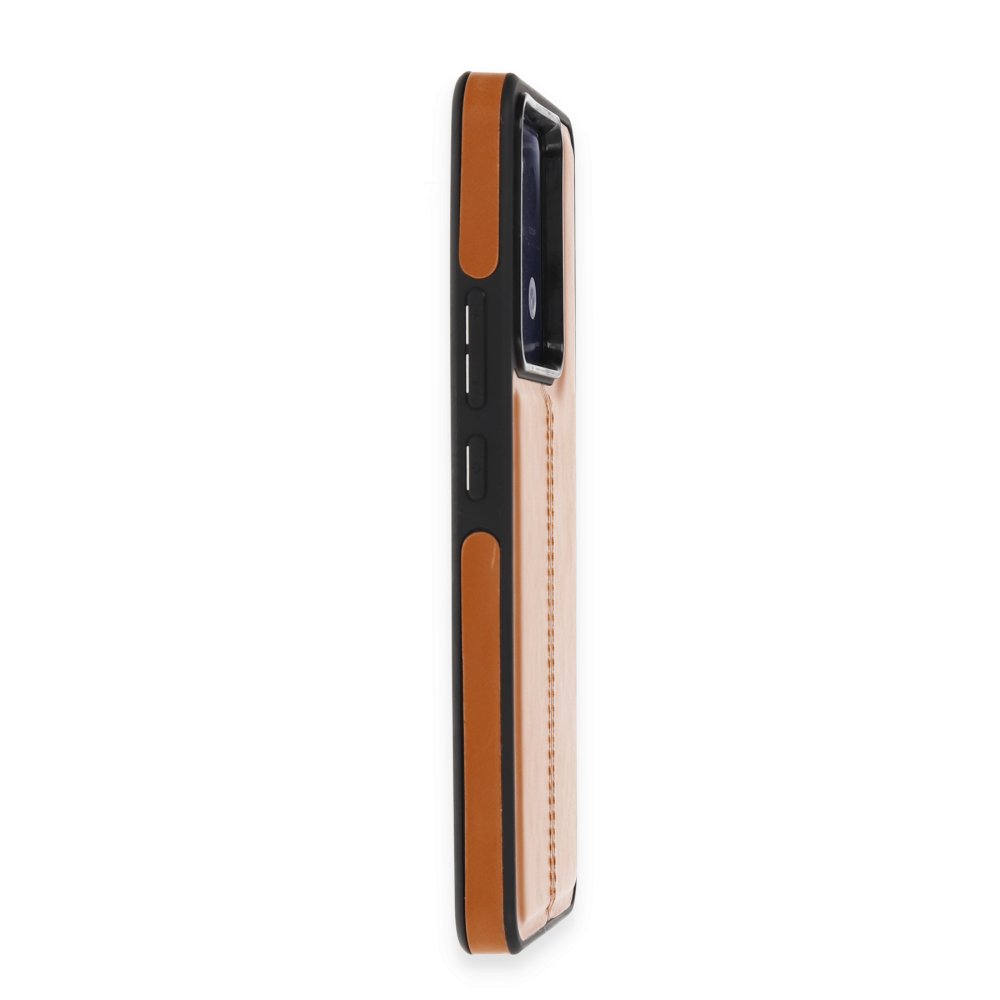 Newface Xiaomi Redmi Note 13 Pro 5G Kılıf Ozzi Kapak - Taba