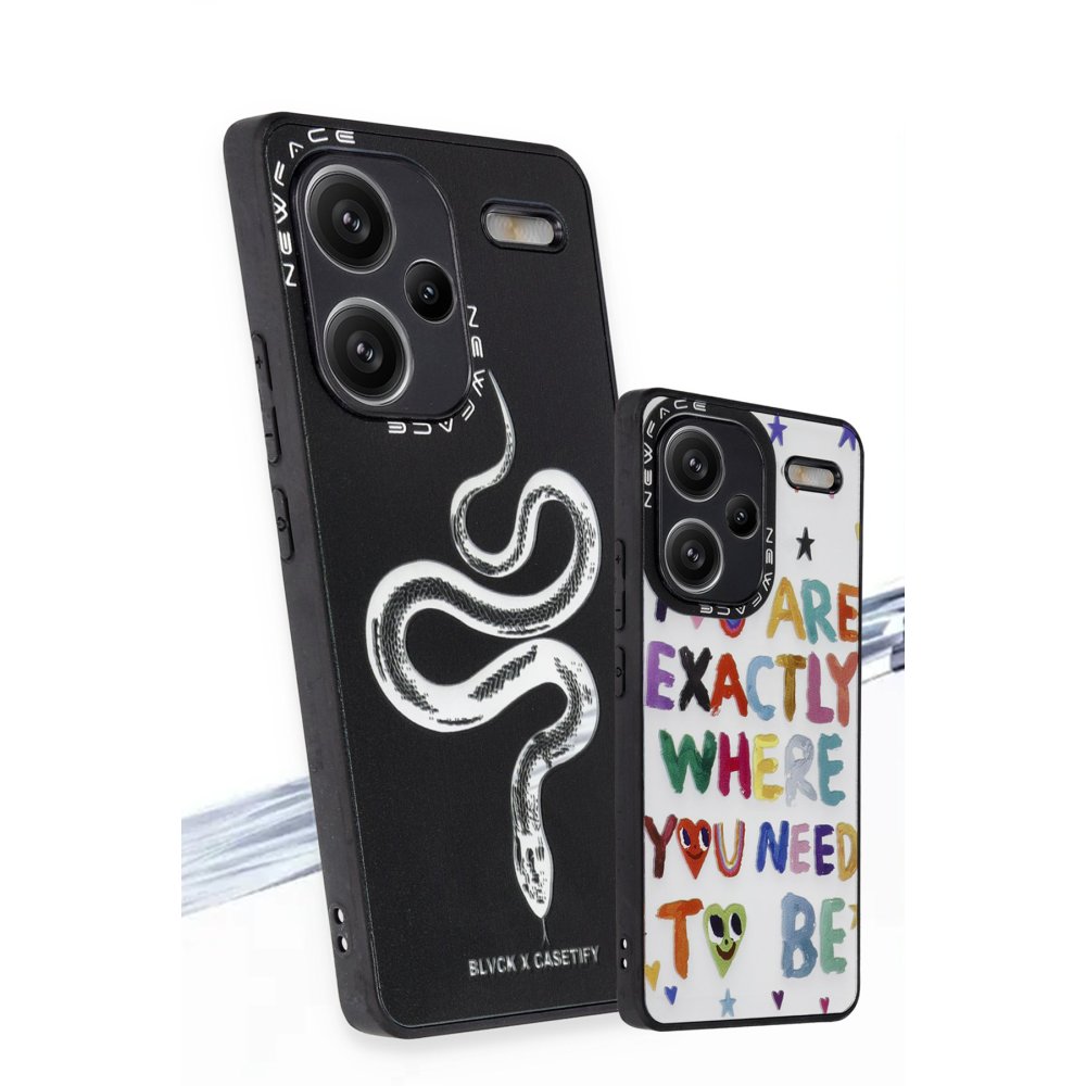 Newface Xiaomi Redmi Note 13 Pro Plus Kılıf Mirror Desenli Kapak - Mirror - 5