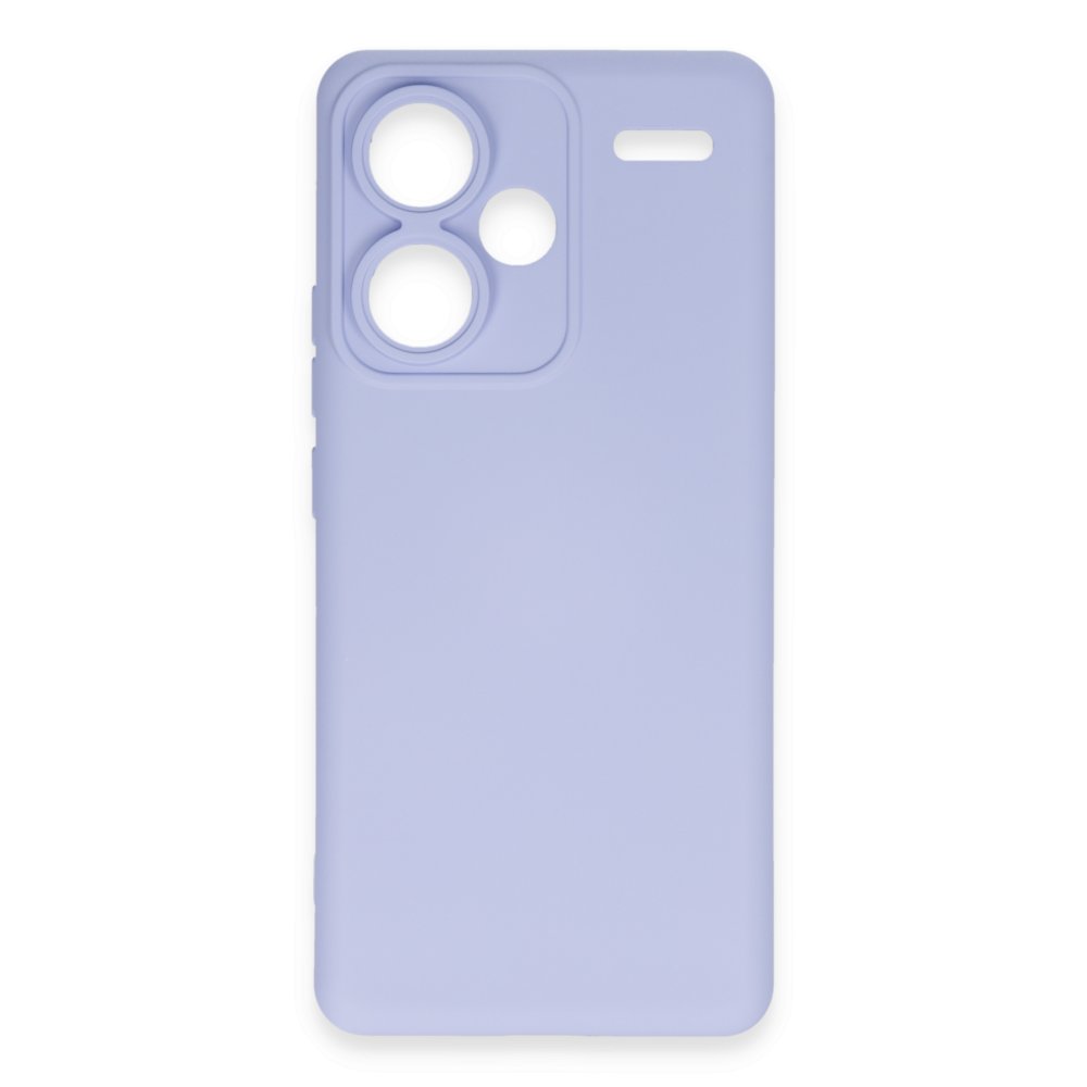 Newface Xiaomi Redmi Note 13 Pro Plus Kılıf Nano içi Kadife Silikon - Lila