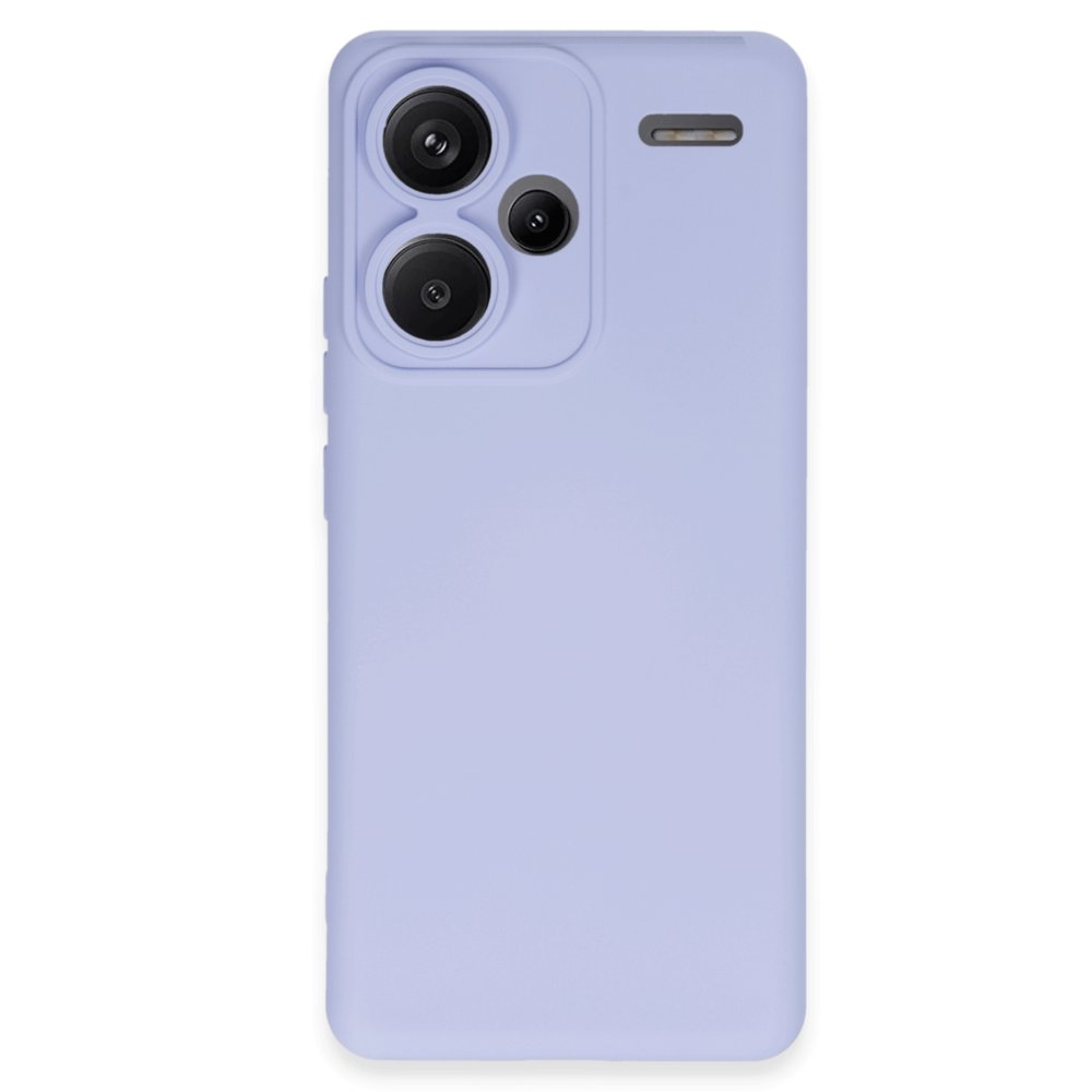 Newface Xiaomi Redmi Note 13 Pro Plus Kılıf Nano içi Kadife Silikon - Lila