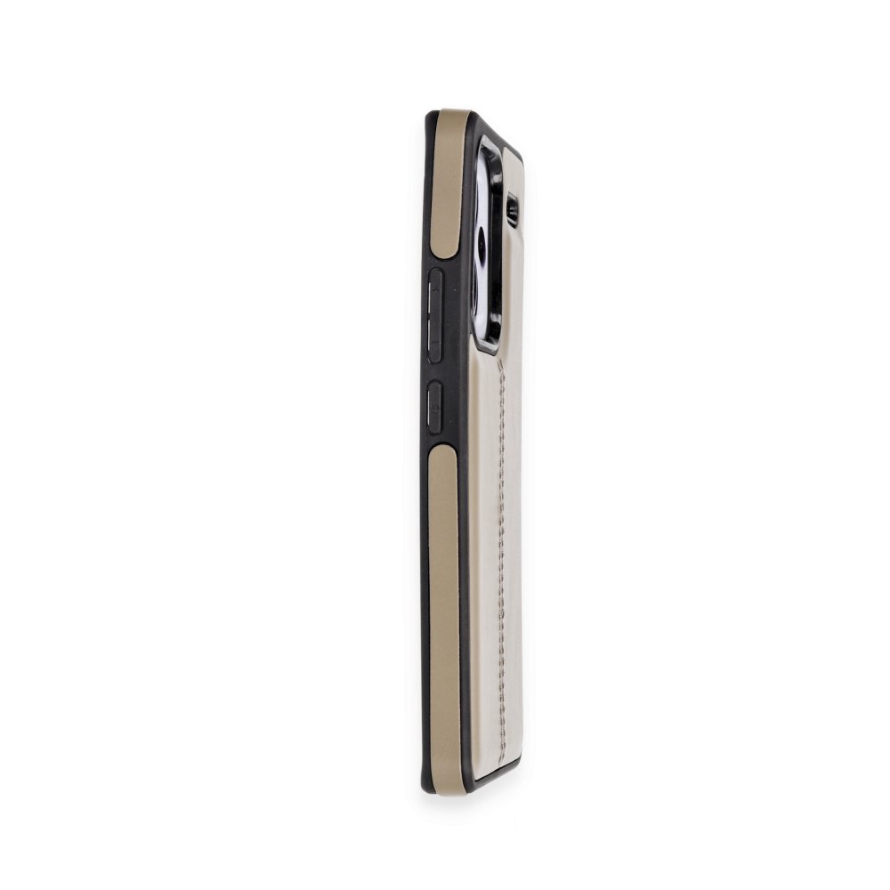 Newface Xiaomi Redmi Note 13 Pro Plus Kılıf Ozzi Kapak - Natural Grey