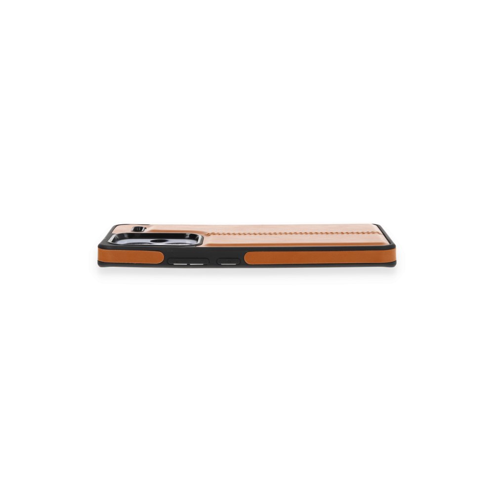 Newface Xiaomi Redmi Note 13 Pro Plus Kılıf Ozzi Kapak - Taba