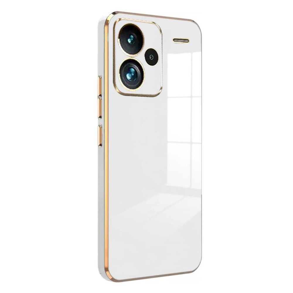 Newface Xiaomi Redmi Note 13 Pro Plus Kılıf Volet Silikon - Beyaz