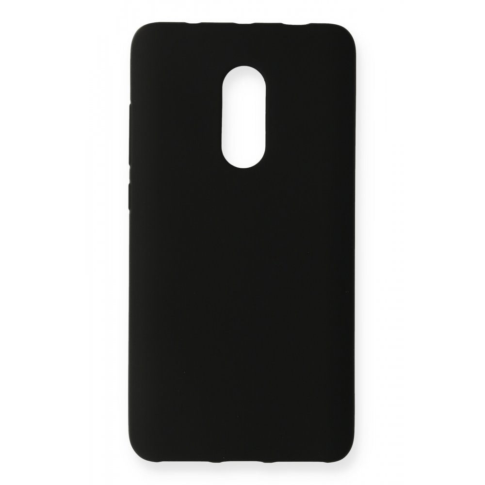 Newface Xiaomi Redmi Note 4 Kılıf First Silikon - Siyah
