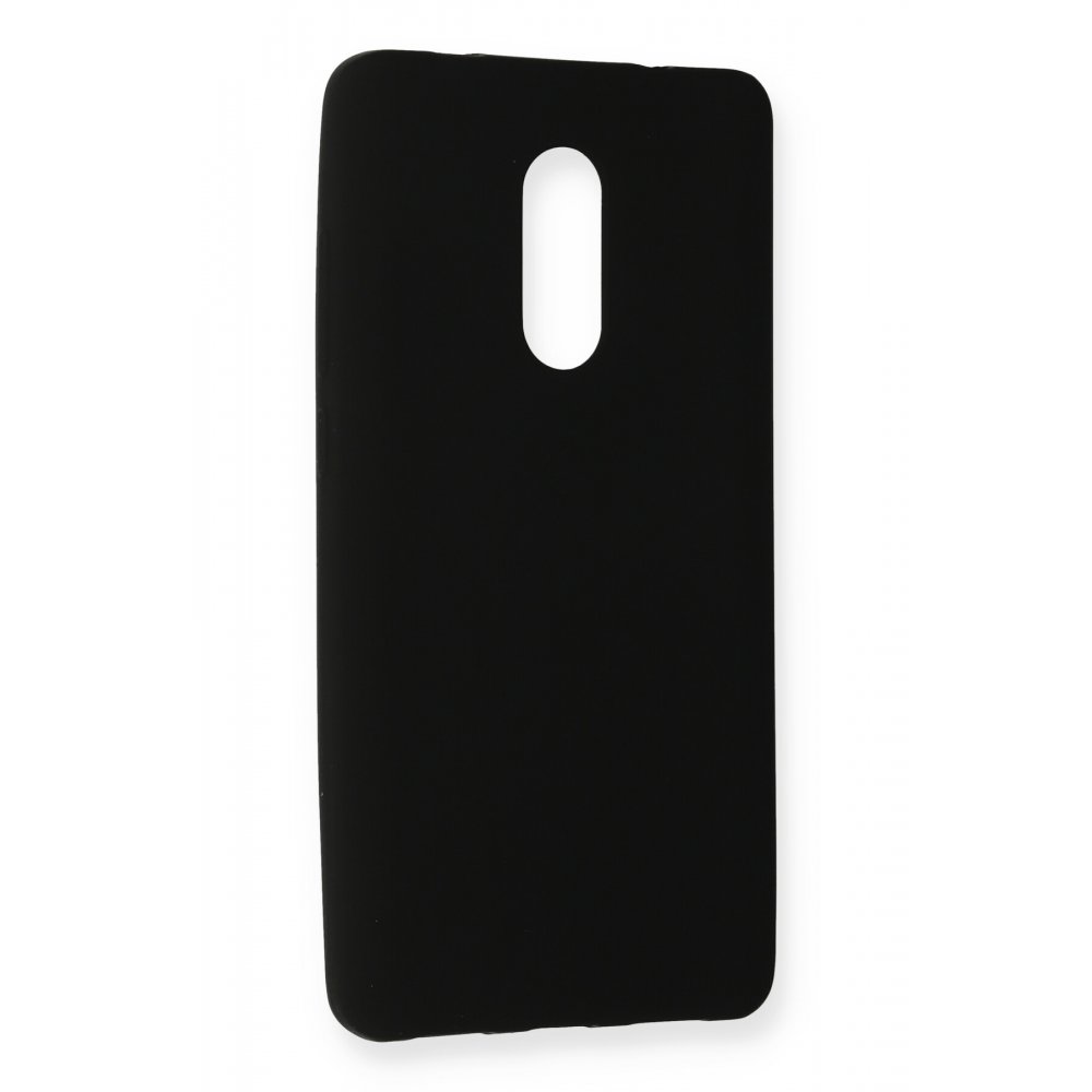 Newface Xiaomi Redmi Note 4X Kılıf First Silikon - Siyah