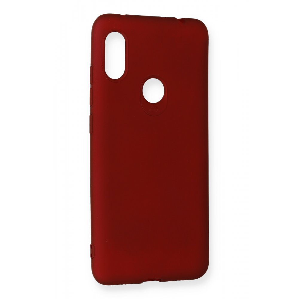 Newface Xiaomi Redmi Note 6 Pro Kılıf First Silikon - Bordo