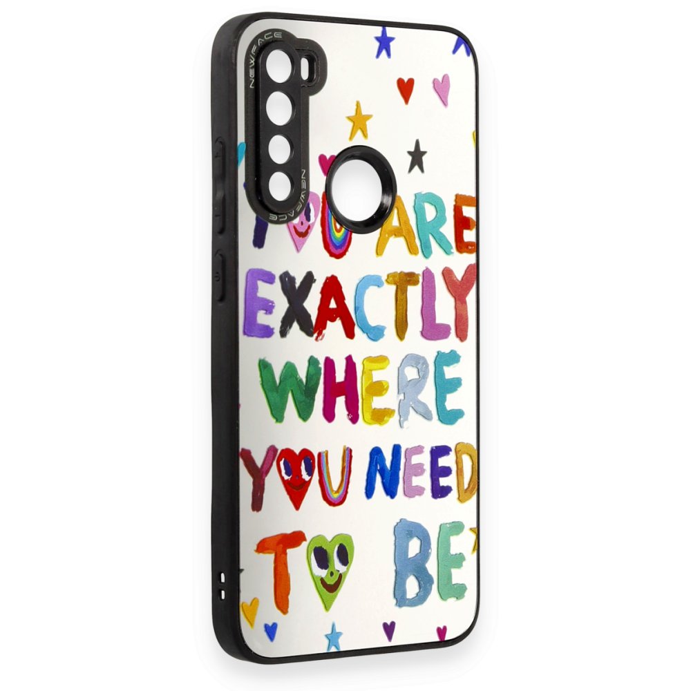 Newface Xiaomi Redmi Note 8 Kılıf Mirror Desenli Kapak - Mirror - 10