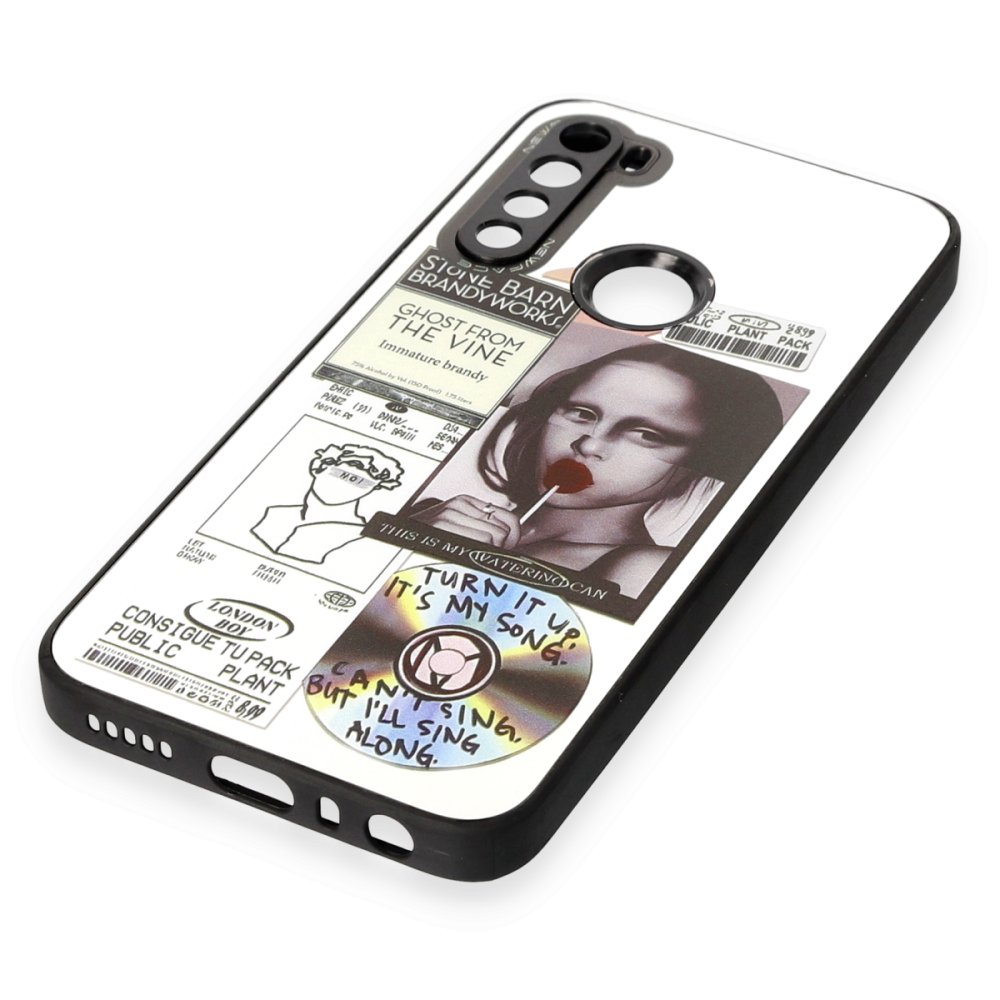 Newface Xiaomi Redmi Note 8 Kılıf Mirror Desenli Kapak - Mirror - 2