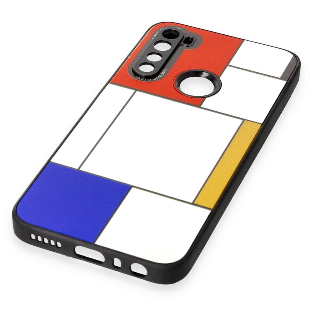 Newface Xiaomi Redmi Note 8 Kılıf Mirror Desenli Kapak - Mirror - 9