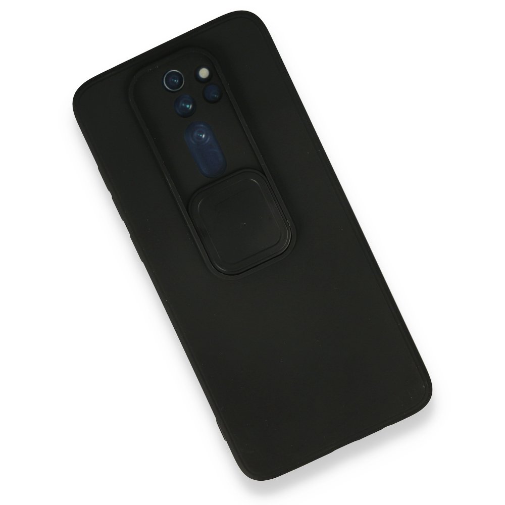 Newface Xiaomi Redmi Note 8 Pro Kılıf Color Lens Silikon - Siyah
