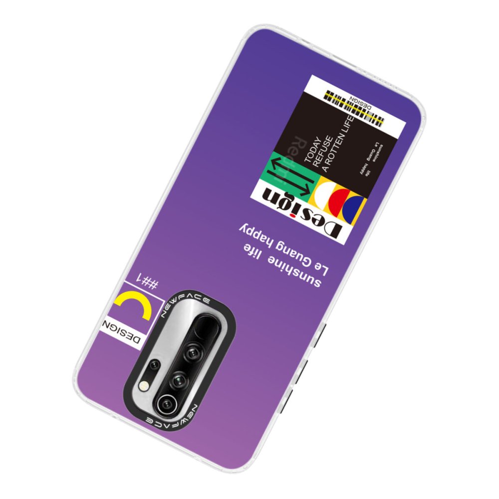 Newface Xiaomi Redmi Note 8 Pro Kılıf Estoril Desenli Kapak - Estoril - 4