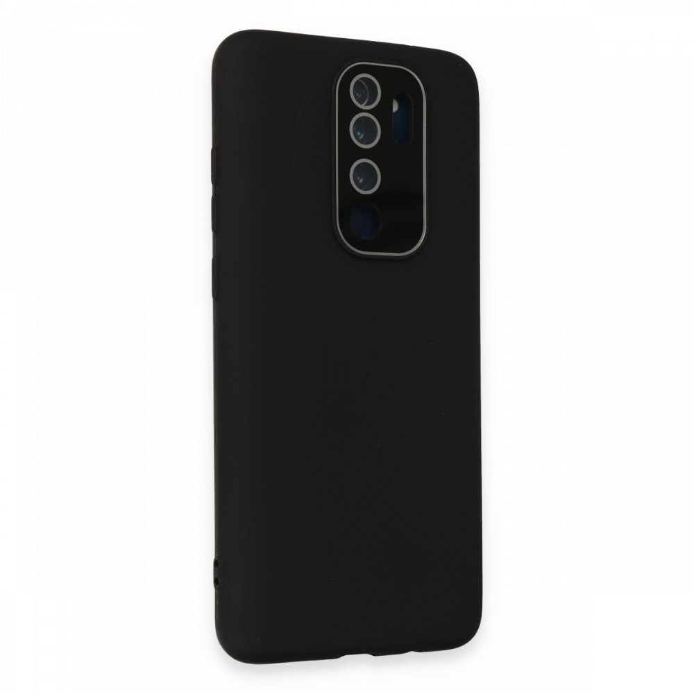 Newface Xiaomi Redmi Note 8 Pro Kılıf Lansman Glass Kapak - Siyah