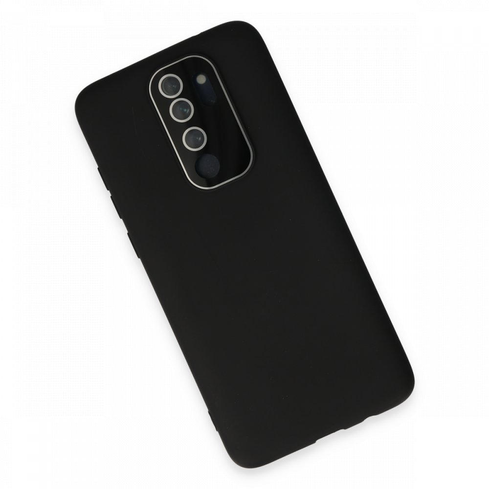 Newface Xiaomi Redmi Note 8 Pro Kılıf Lansman Glass Kapak - Siyah