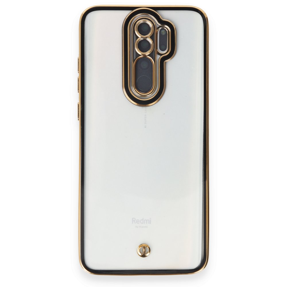 Newface Xiaomi Redmi Note 8 Pro Kılıf Liva Lens Silikon - Siyah